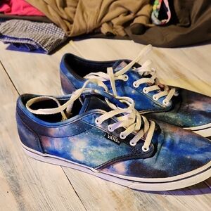 Vans Blue Galaxy Sneakers